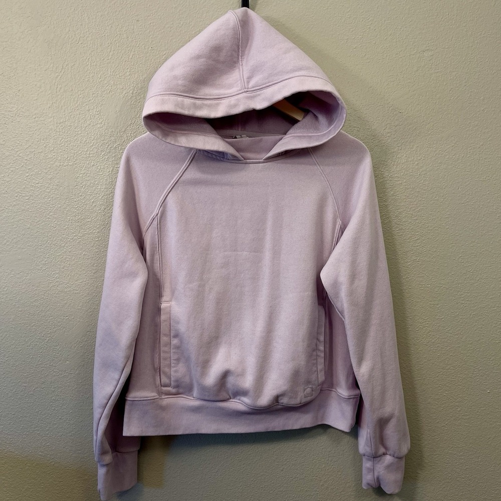 Daily‎ Practice Anthropologie Hoodie Light Purple Activewear Athleisure Size M